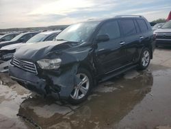 2009 Toyota Highlander Limited en venta en Grand Prairie, TX