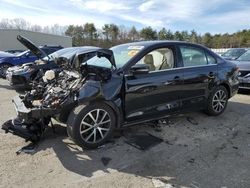 Salvage cars for sale from Copart Exeter, RI: 2017 Volkswagen Jetta SE