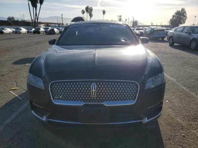 2018 Lincoln Continental