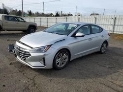 Salvage cars for sale from Copart Portland, OR: 2019 Hyundai Elantra SEL