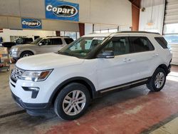 Salvage cars for sale from Copart Angola, NY: 2019 Ford Explorer XLT