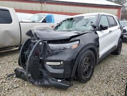 Ford Explorer Police Interceptor salvage cars for sale: 2021 Ford Explorer Police Interceptor