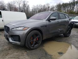 Jaguar salvage cars for sale: 2017 Jaguar F-PACE S