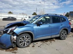 Salvage cars for sale from Copart Littleton, CO: 2023 Subaru Forester Limited