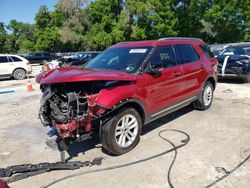 Ford Explorer salvage cars for sale: 2016 Ford Explorer XLT