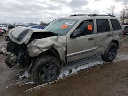 Jeep salvage cars for sale: 2007 Jeep Grand Cherokee Limited