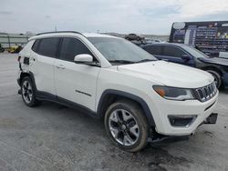 Salvage cars for sale from Copart Tulsa, OK: 2018 Jeep Compass Limited