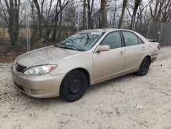 Salvage cars for sale from Copart Cicero, IN: 2005 Toyota Camry LE
