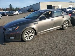 Salvage cars for sale from Copart Woodburn, OR: 2014 KIA Optima EX