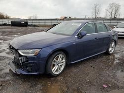 Salvage cars for sale from Copart Columbia Station, OH: 2020 Audi A4 Premium Plus