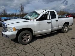 Salvage cars for sale from Copart Woodburn, OR: 2005 Dodge RAM 1500 ST