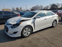 Salvage cars for sale from Copart Moraine, OH: 2012 Hyundai Sonata Hybrid