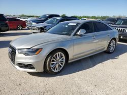 Salvage cars for sale from Copart San Antonio, TX: 2013 Audi A6 Prestige