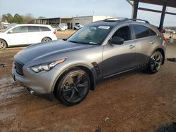 Salvage cars for sale from Copart Tanner, AL: 2017 Infiniti QX70