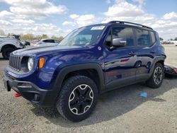 Jeep Renegade salvage cars for sale: 2016 Jeep Renegade Trailhawk