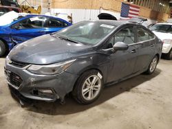 Chevrolet salvage cars for sale: 2017 Chevrolet Cruze LT