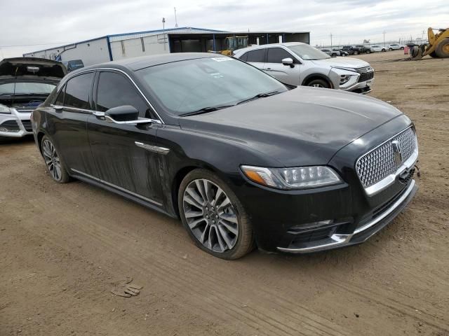 2017 Lincoln Continental Reserve