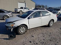 Toyota salvage cars for sale: 2003 Toyota Corolla CE