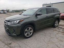 Toyota Highlander salvage cars for sale: 2018 Toyota Highlander Limited