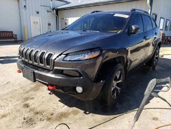 Jeep Cherokee salvage cars for sale: 2014 Jeep Cherokee Trailhawk