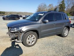Salvage cars for sale from Copart Concord, NC: 2017 Volkswagen Tiguan S