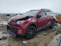 Toyota Rav4 HV SE salvage cars for sale: 2018 Toyota Rav4 HV SE