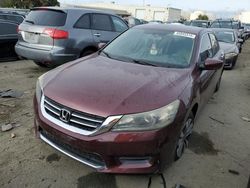 Honda salvage cars for sale: 2015 Honda Accord LX