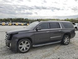 Cadillac salvage cars for sale: 2015 Cadillac Escalade ESV Luxury