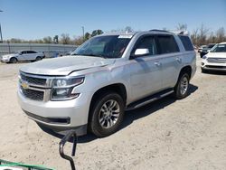 Salvage cars for sale from Copart Lumberton, NC: 2017 Chevrolet Tahoe C1500 LT