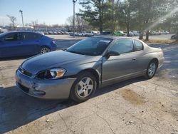 Chevrolet Montecarlo salvage cars for sale: 2006 Chevrolet Monte Carlo LS