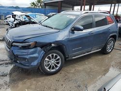 Salvage cars for sale from Copart Riverview, FL: 2020 Jeep Cherokee Latitude Plus