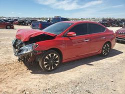 Nissan salvage cars for sale: 2018 Nissan Sentra SR Turbo