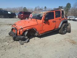 Jeep salvage cars for sale: 2015 Jeep Wrangler Unlimited Sport