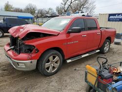 Salvage cars for sale from Copart Wichita, KS: 2012 Dodge RAM 1500 SLT