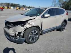 Salvage cars for sale from Copart Dunn, NC: 2017 Honda CR-V Touring