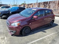 Mitsubishi Mirage salvage cars for sale: 2019 Mitsubishi Mirage ES