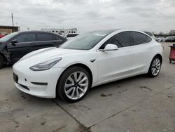 Tesla Model 3 salvage cars for sale: 2020 Tesla Model 3