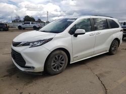 Toyota salvage cars for sale: 2021 Toyota Sienna XLE