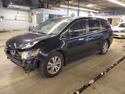 Salvage cars for sale from Copart Wheeling, IL: 2014 Honda Odyssey EXL