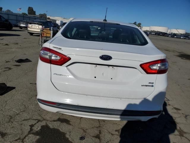 2013 Ford Fusion SE Hybrid