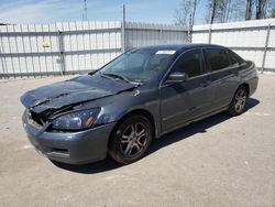 Salvage cars for sale from Copart Dunn, NC: 2007 Honda Accord SE