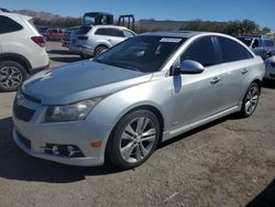 Chevrolet salvage cars for sale: 2014 Chevrolet Cruze LTZ