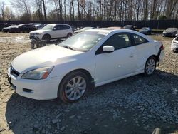 Honda Accord EX salvage cars for sale: 2007 Honda Accord EX