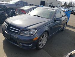 Salvage cars for sale from Copart Woodburn, OR: 2013 Mercedes-Benz C 250