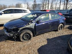 Salvage cars for sale from Copart Central Square, NY: 2020 Toyota Corolla LE