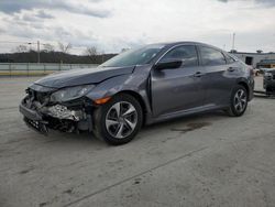 Honda salvage cars for sale: 2019 Honda Civic LX