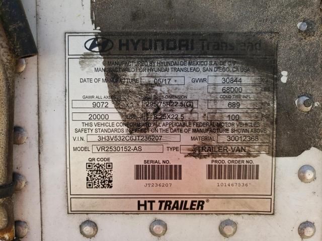 2018 Hyundai Trailers Trailer