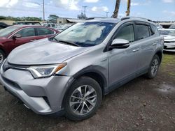 Toyota Rav4 HV LE salvage cars for sale: 2018 Toyota Rav4 HV LE