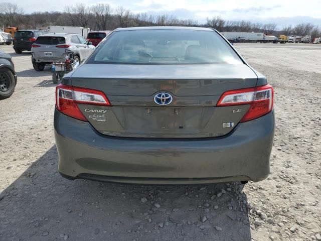 2012 Toyota Camry Hybrid