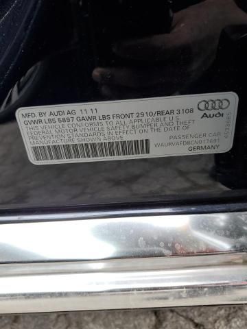 2012 Audi A8 L Quattro